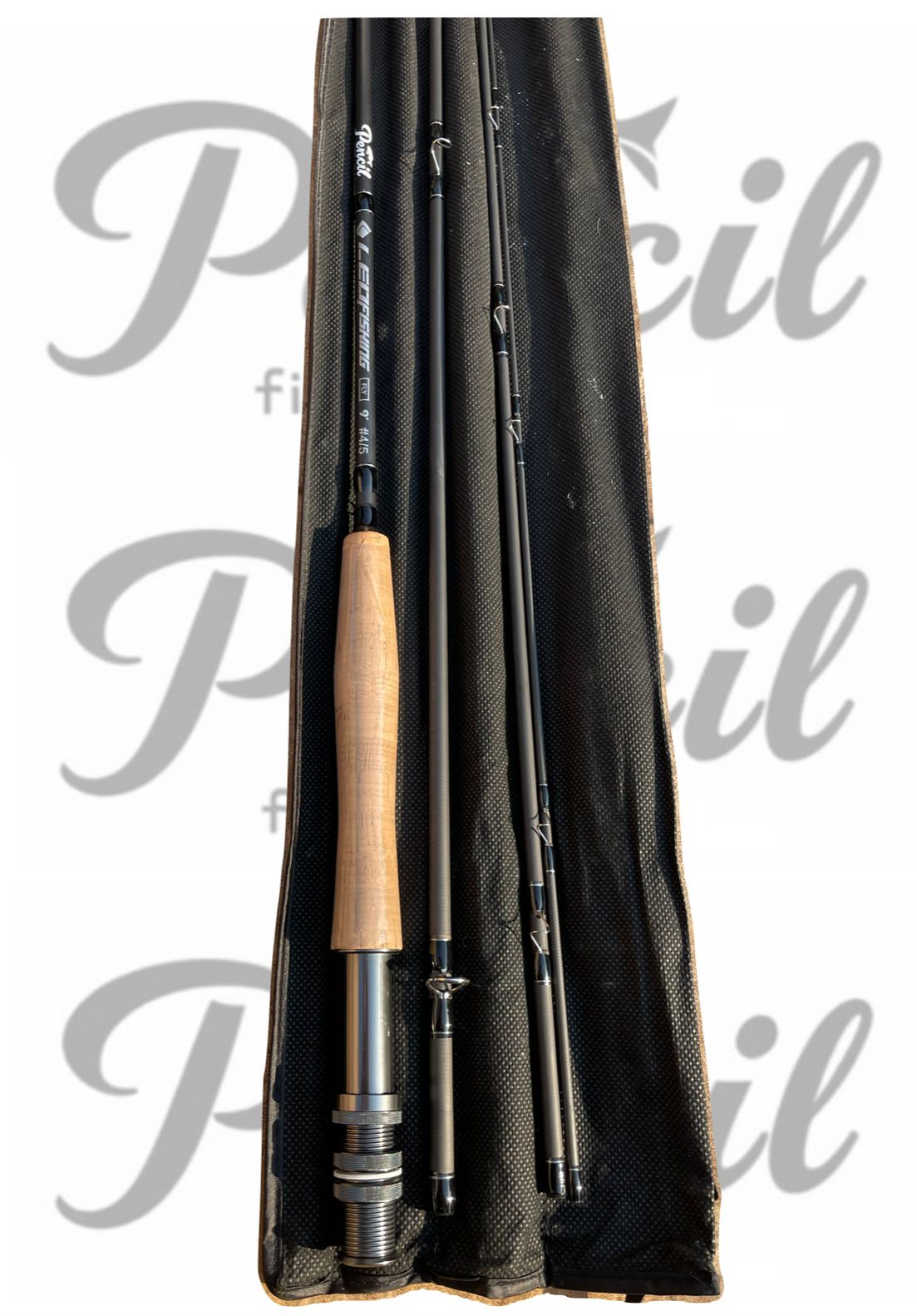 Pencil fishing fly rod