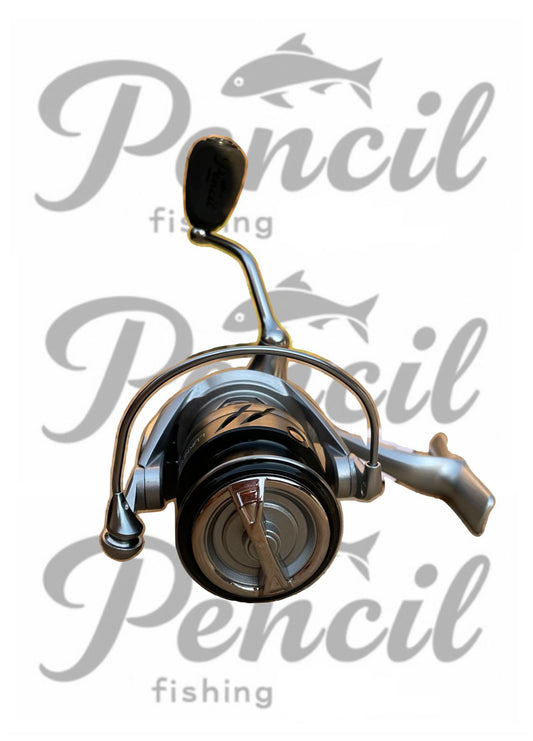 Pencil fishing lunkit II spinning reel