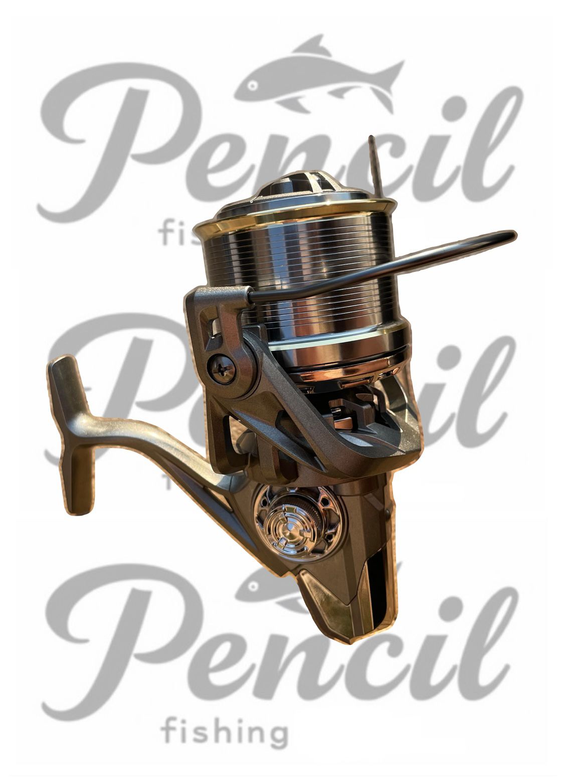 Pencil fishing big pit carp reel