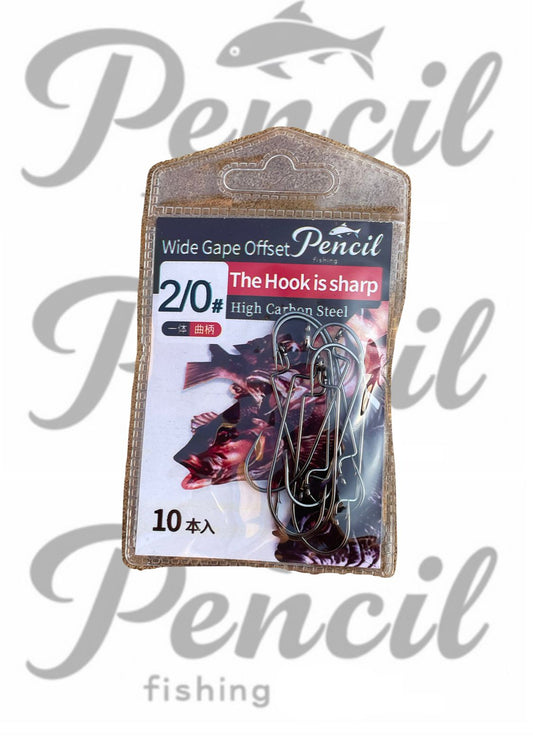 Pencil fishing worm hook